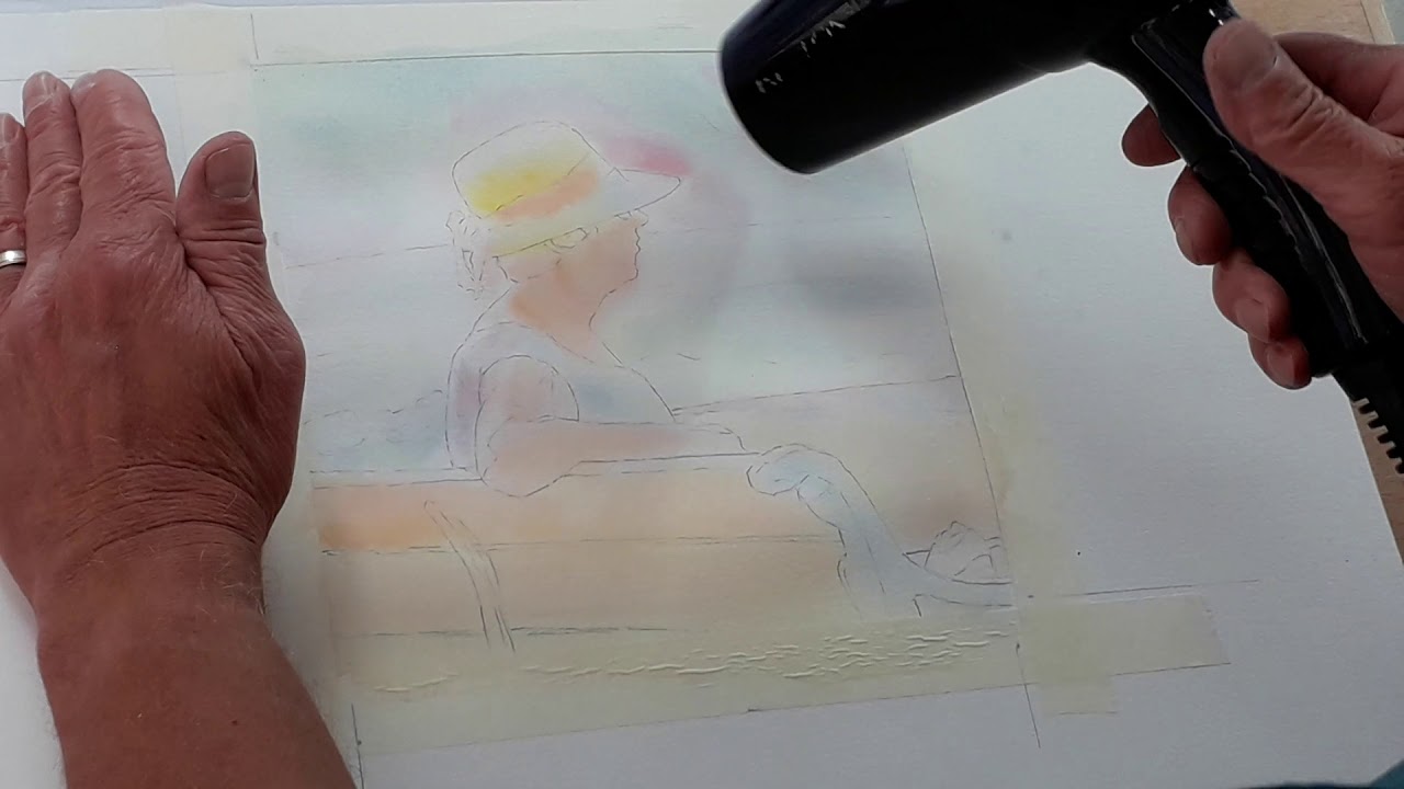 Pauline looking out to sea - part 1