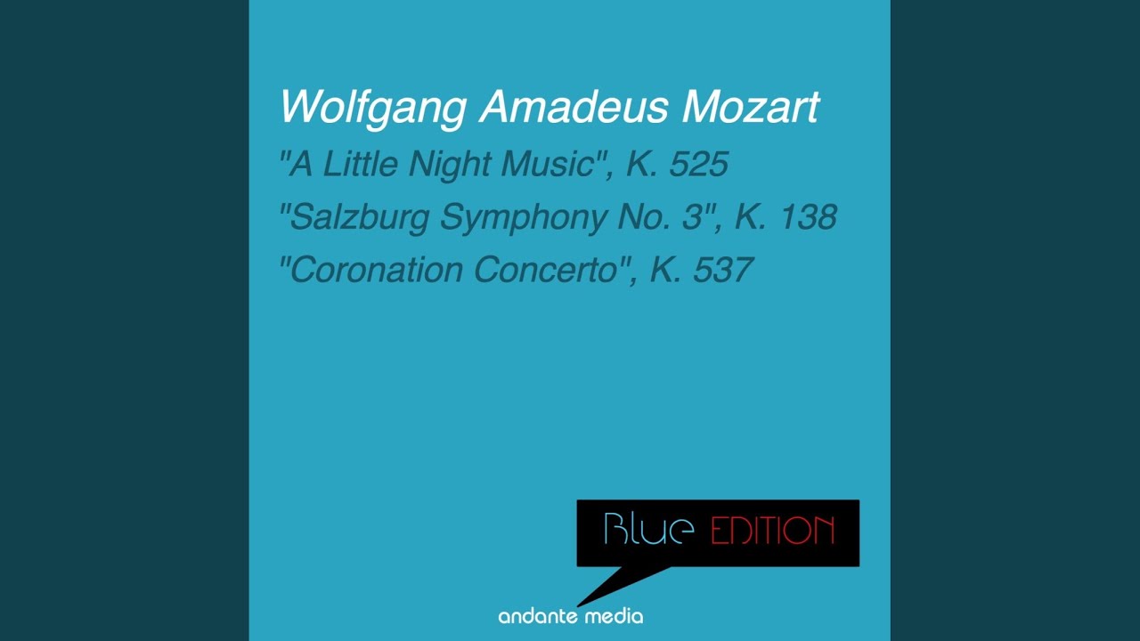 Piano Concerto No. 26 in D Major, Op. 46, K. 537 