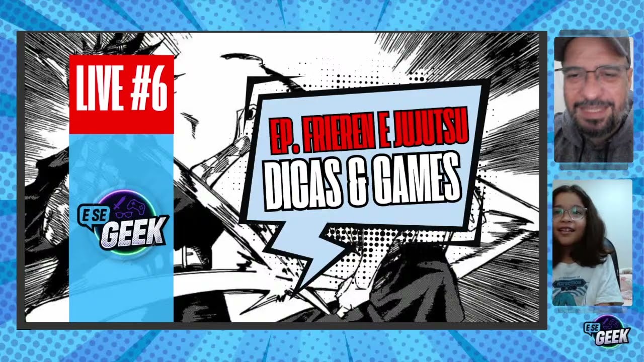 LIVE 6: [Resumo & Dicas] Frieren EP.02 - Jujutsu Kaisen EP.51