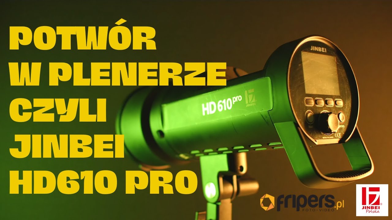 Potw&oacute;r w Plenerze czyli JINBEI HD610 Pro - potężna Lampa plenerowa @fripers