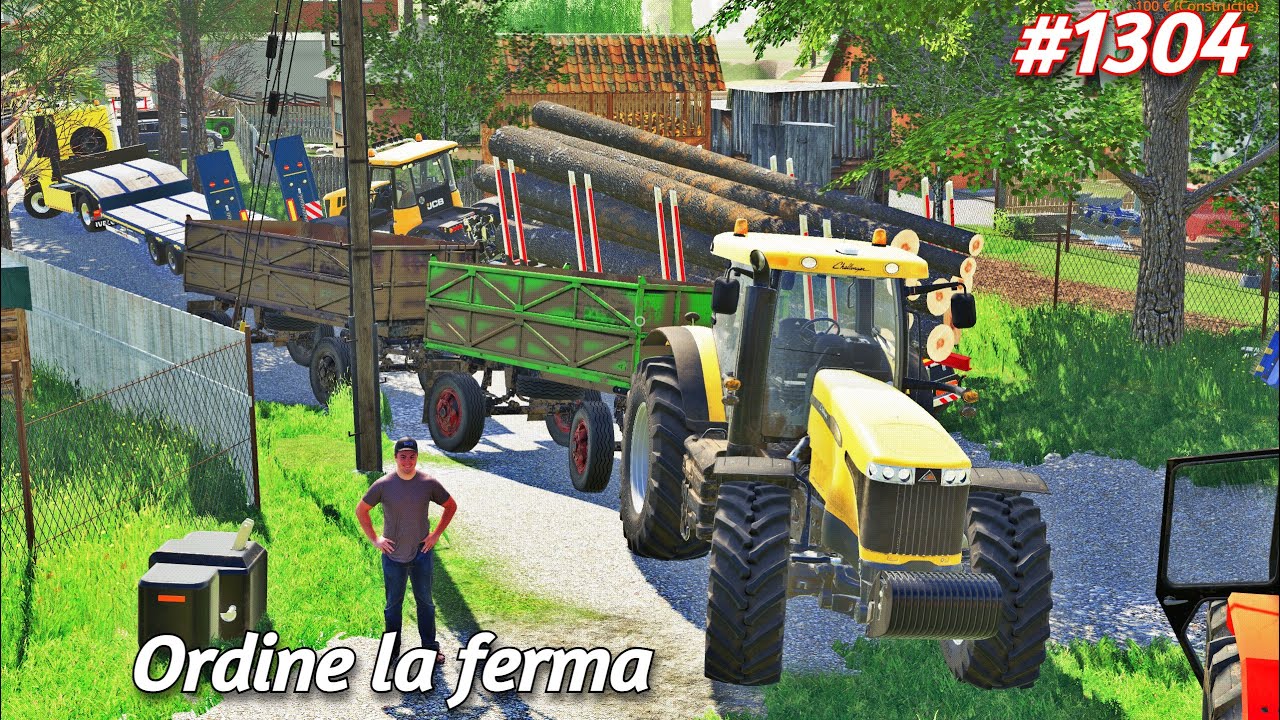 Roleplay pe Dumesti///AM FACUT ORDINE IN FERMĂ[1304]-Farming Simulator 19