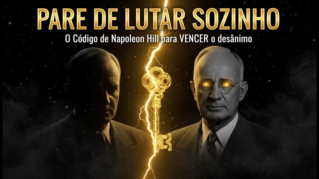PARE DE LUTAR SOZINHO: O Código de Napoleon Hill para VENCER o desânimo
