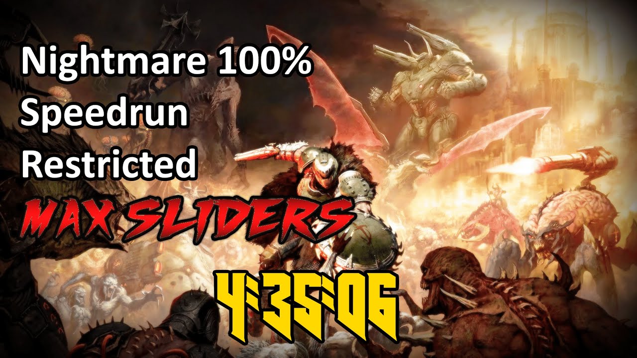 DOOM: The Dark Ages MAX sliders Nightmare 100% 