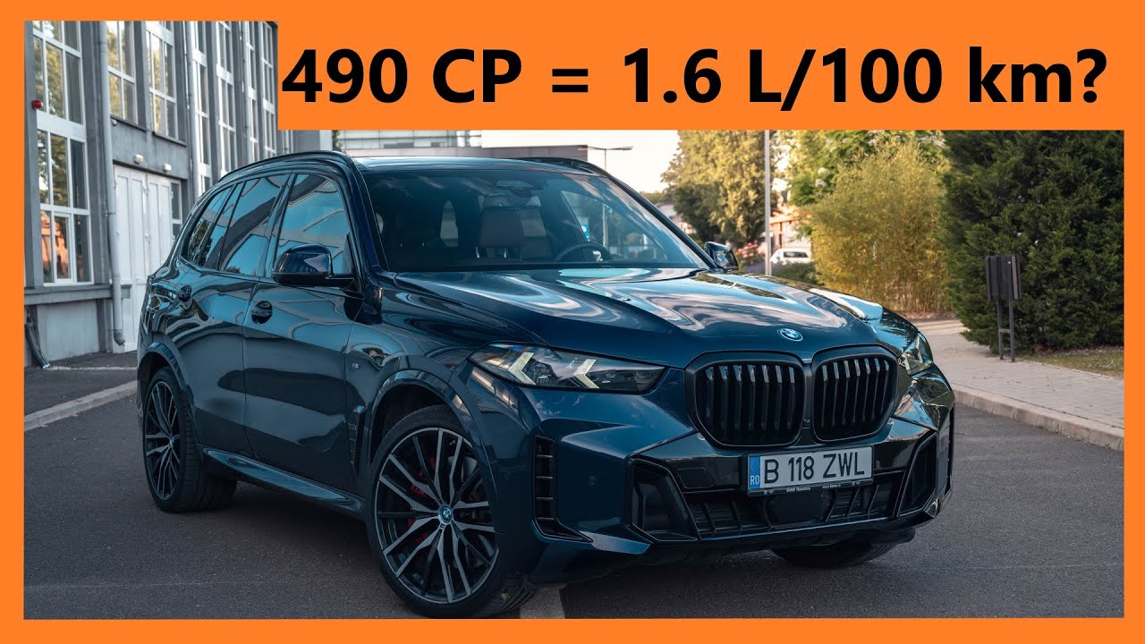 490 CP si consum de 1.6 L/100 km! Imposibil? BMW X5 xDrive50e