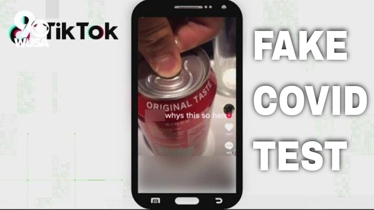 Yes, you can fake a positive COVID test by swabbing it with soda