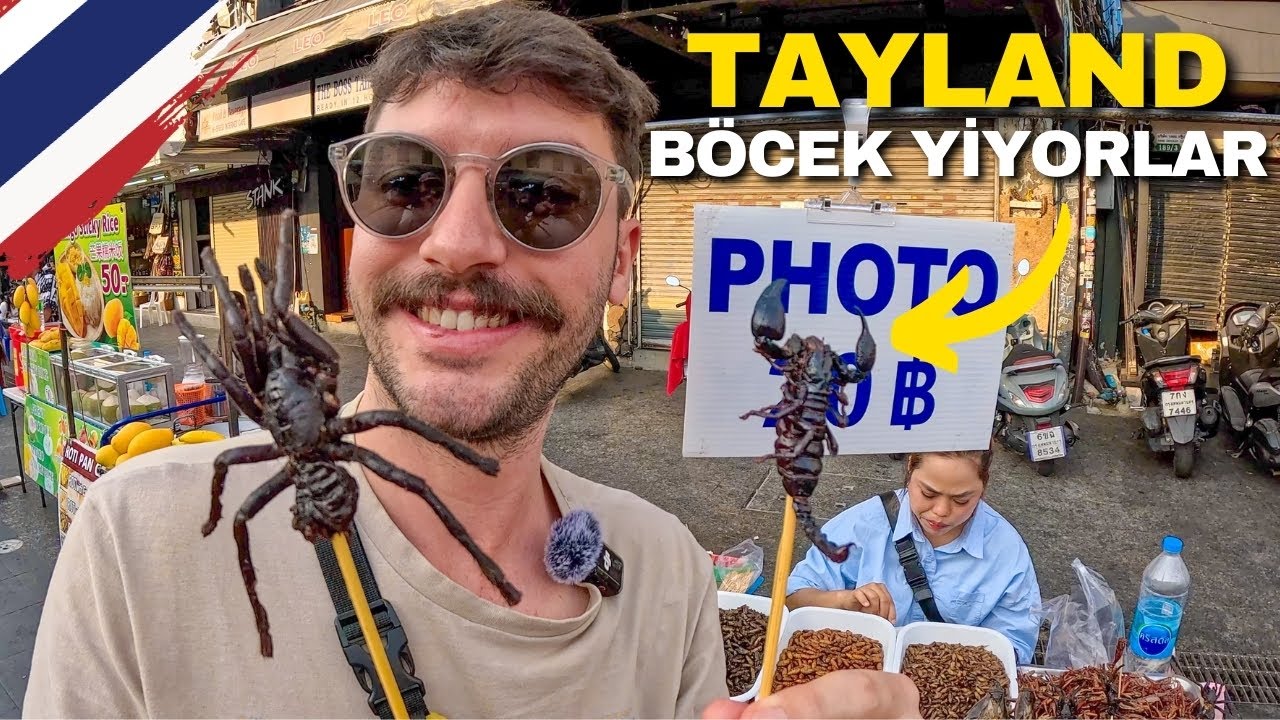 УЛИЧНАЯ ЕДА ИЗ НАСЕКОМЫХ В ТАИЛАНДЕ (ДЕШЁВАЯ ИЛИ ДОРОГОАЯ) | 🇹🇭