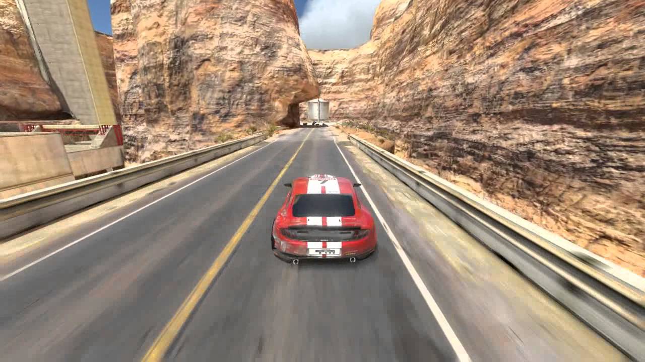 Trackmania 2 Canyon:  Little View in 5 maps