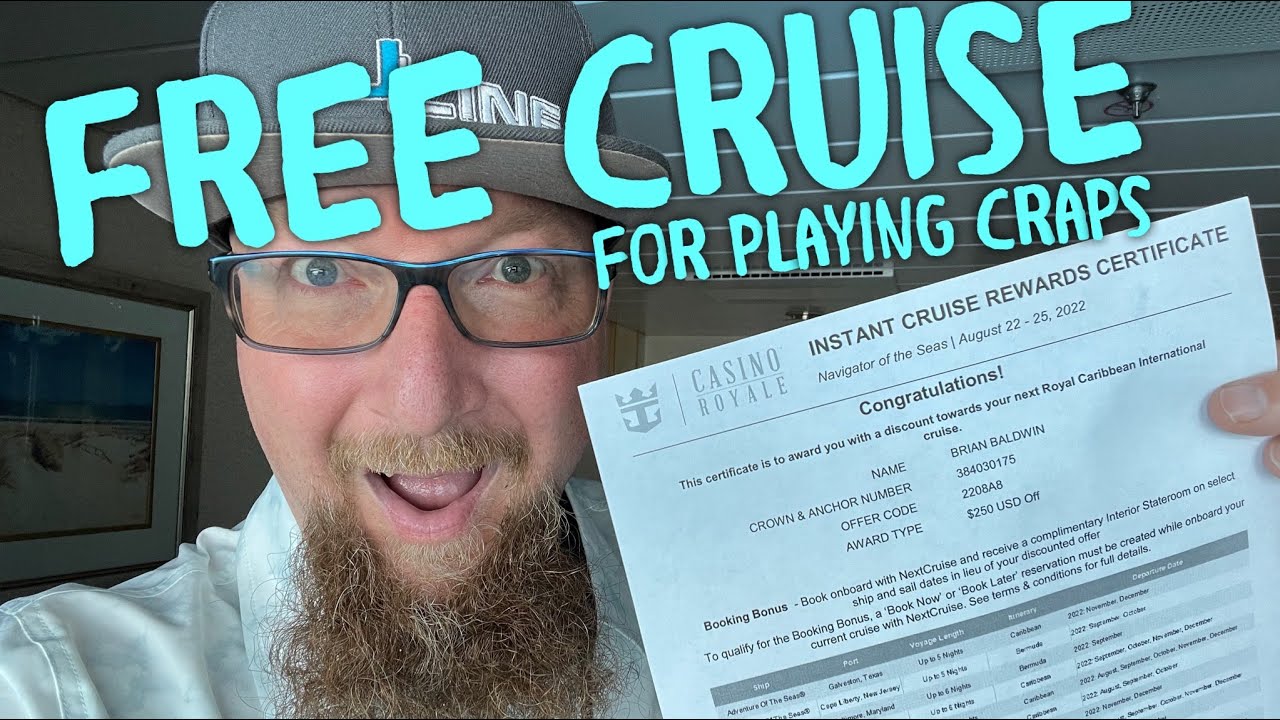 How to win a FREE CRUISE playing Craps…