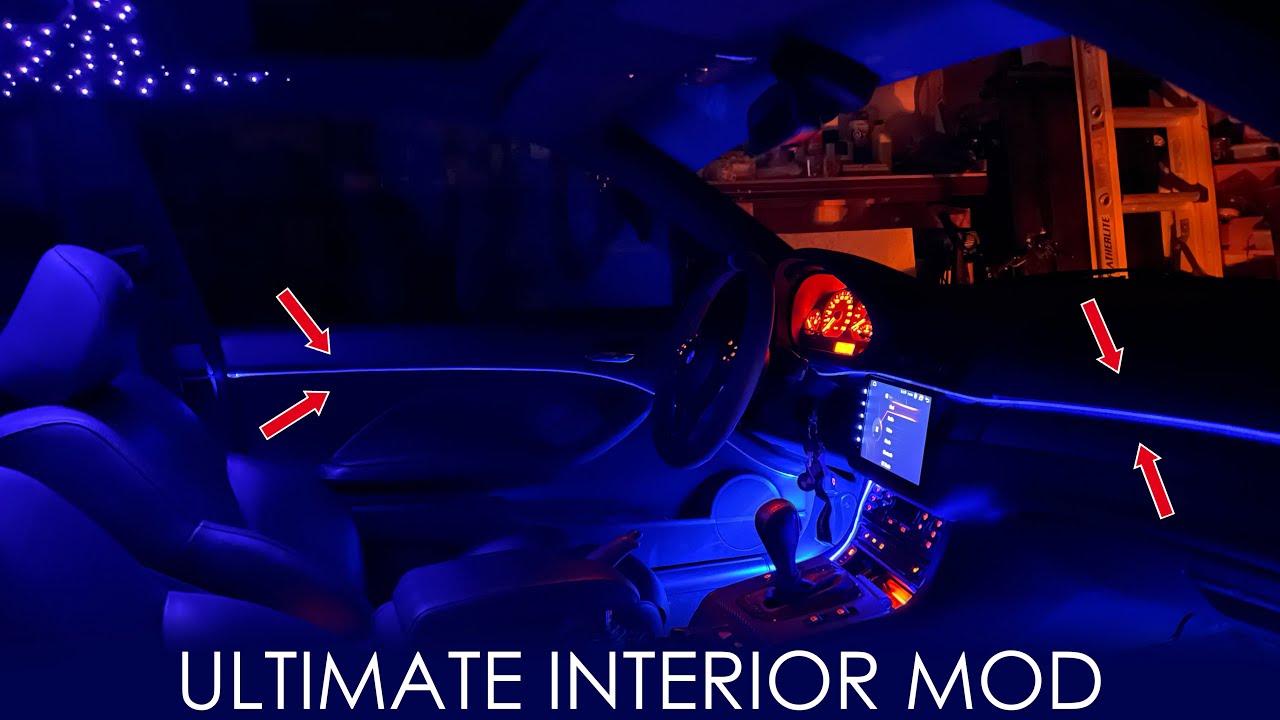 Ultimate $40 BMW Ambient Lighting Install - E46 DIY (DOOR CARDS + DASH)