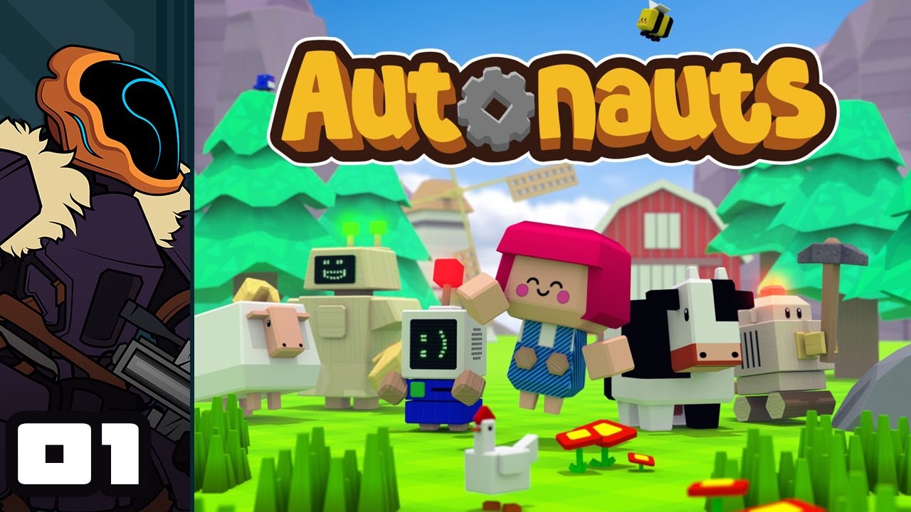 Let's Play Autonauts - PC Gameplay Part 1 - Making Skynet With Sticks And Stones
