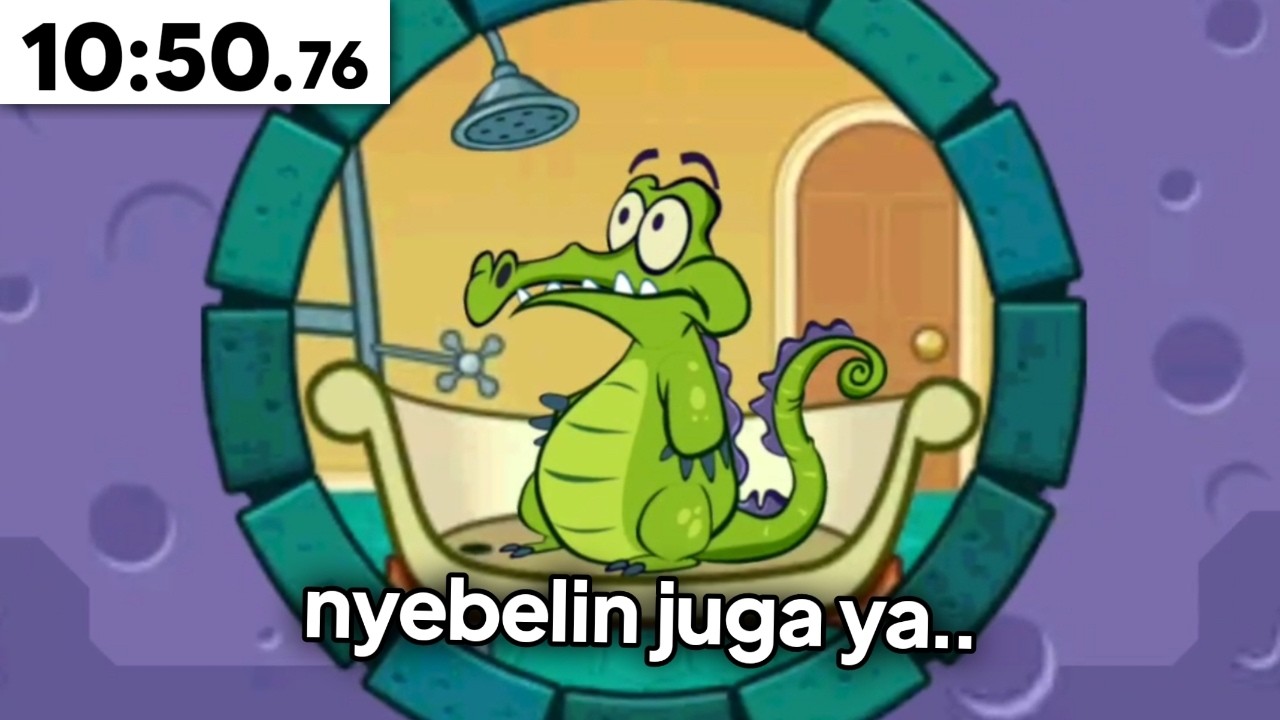 Gua Speedrun Game Where's My Water?