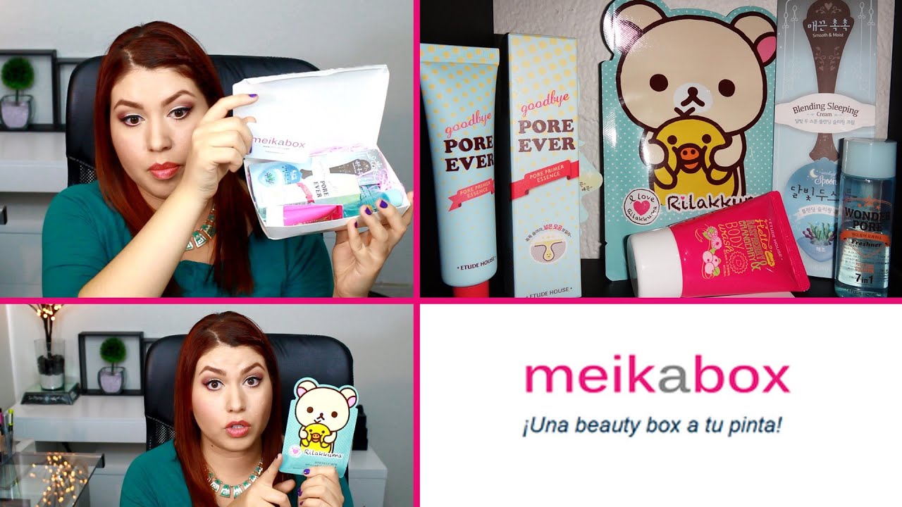 ✰RESE&Ntilde;A MEIKABOX - cajita de belleza asiatica✰