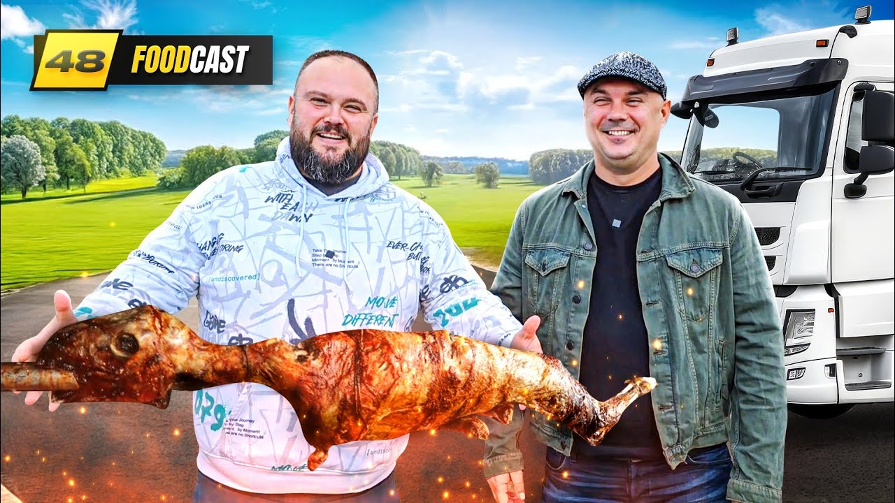JEDEM PEČENjE , PIJEM PIVO i SLUŠAM ŠOFERSKE PRIČE iz KANADE !!! FoodCast 48 - MILOŠ SAMARDžIJA