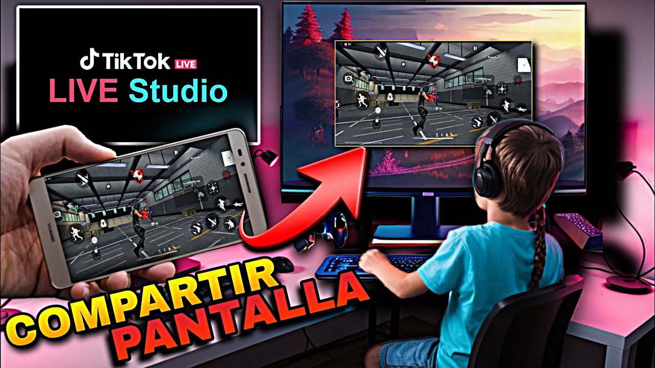 Как транслировать экран телефона на ПК с помощью TikTok Live Studio | Метод Wi-Fi