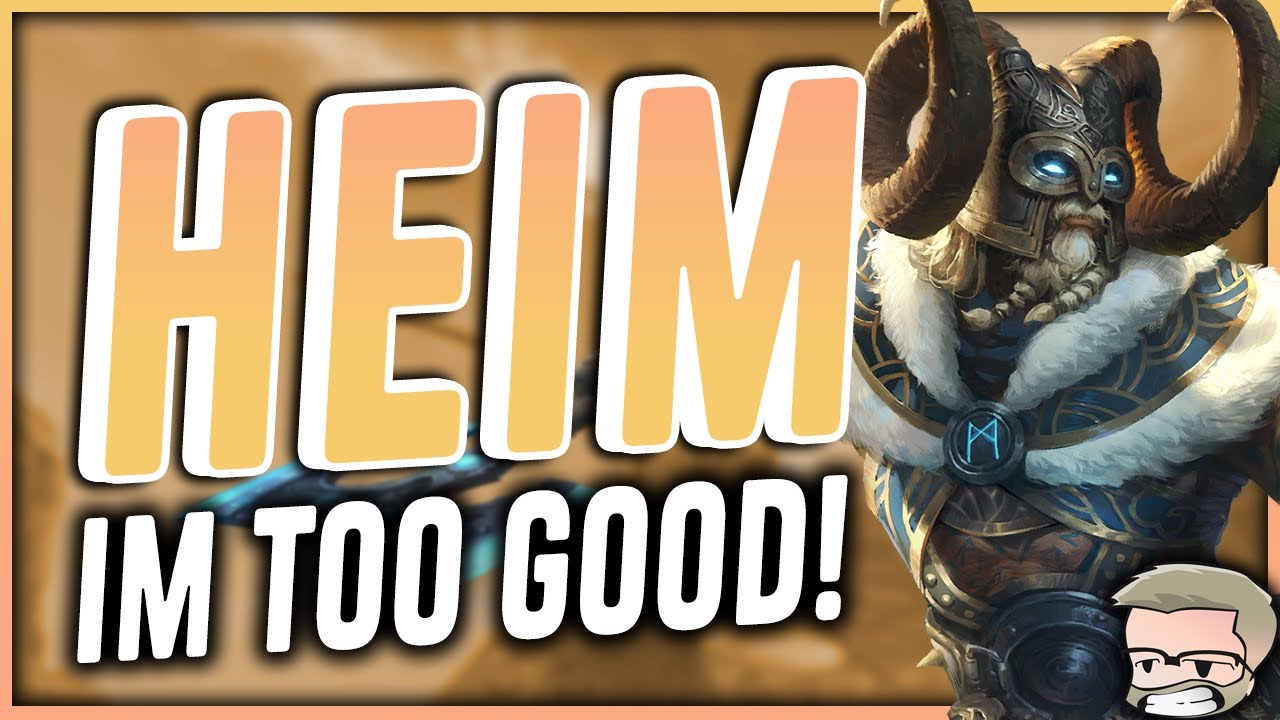 MY HEIMDALLR SINGLEHANDEDLY WON US THE GAME! - SMITE Grandmasters Ranked Joust