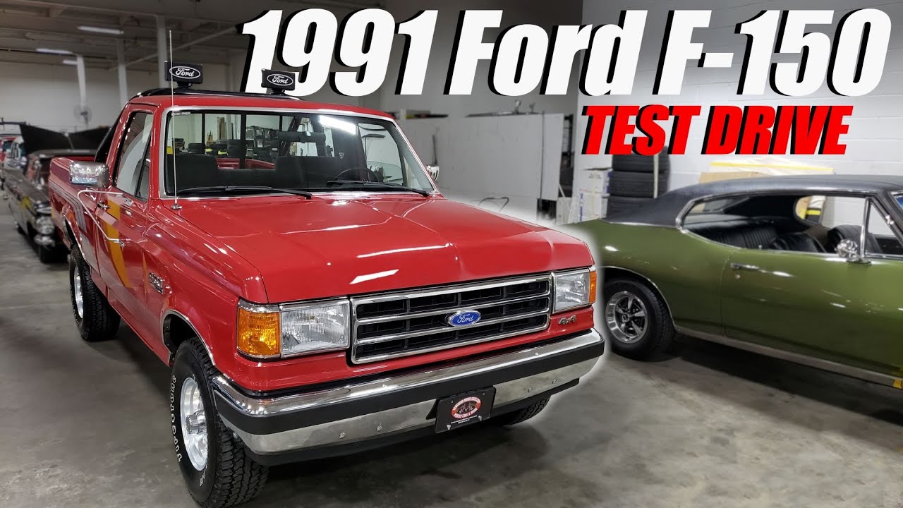 TEST DRIVE! 1991 Ford F150 For Sale Vanguard Motor Sales
