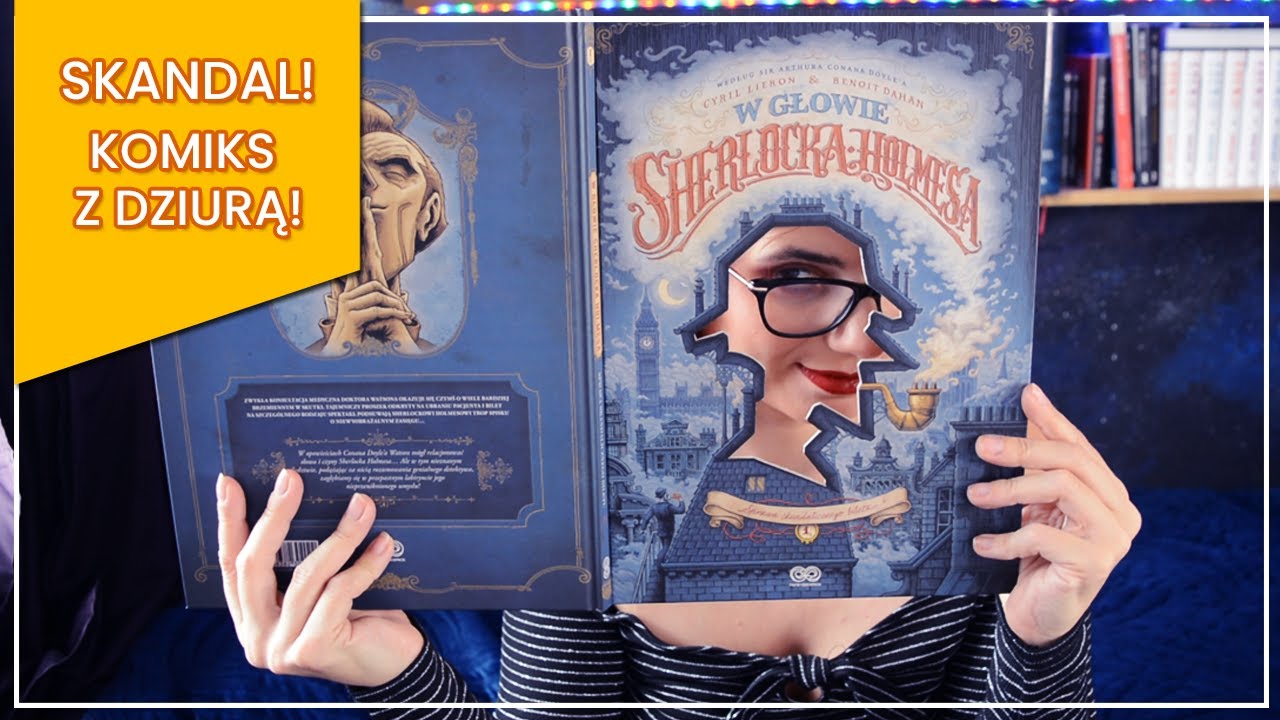 Skandal! Komiks z dziurą! Sherlock od NonStopComics
