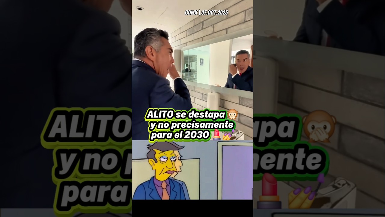 Alito se destapa 🙊 y no precisamente para el 2030 💄💅 tutorial de maquillaje por Alejadro Moreno