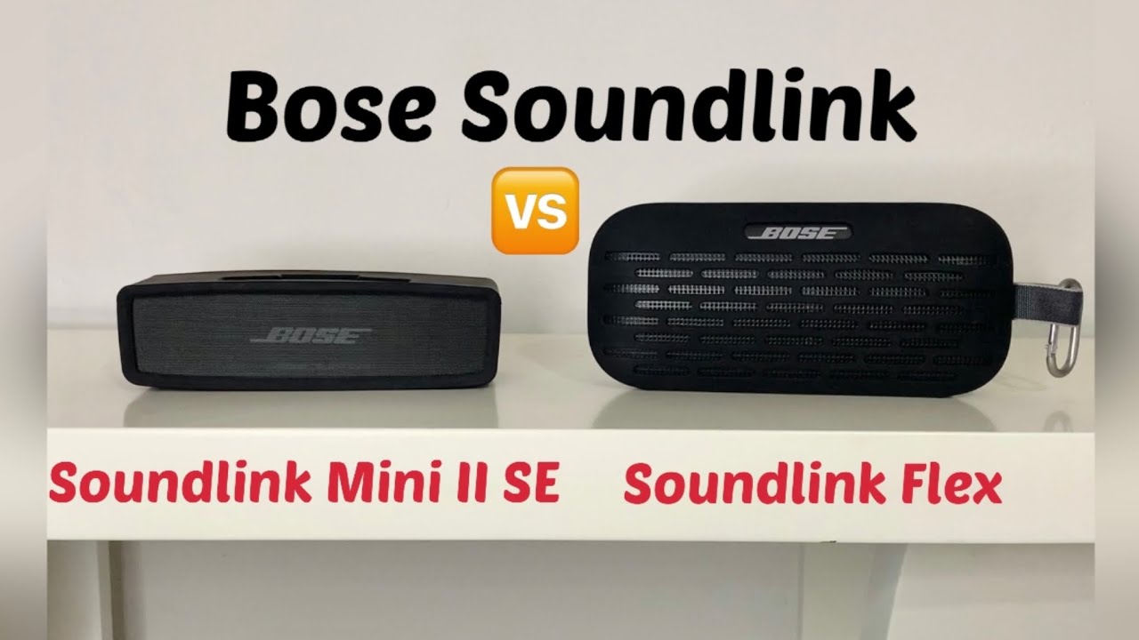 💥Bose Soundlink Flex 🆚 Bose Soundlink Mini II SE / Audio Test 🔊/ Prueba de Sonido 🔥/ 💥🎧🤯