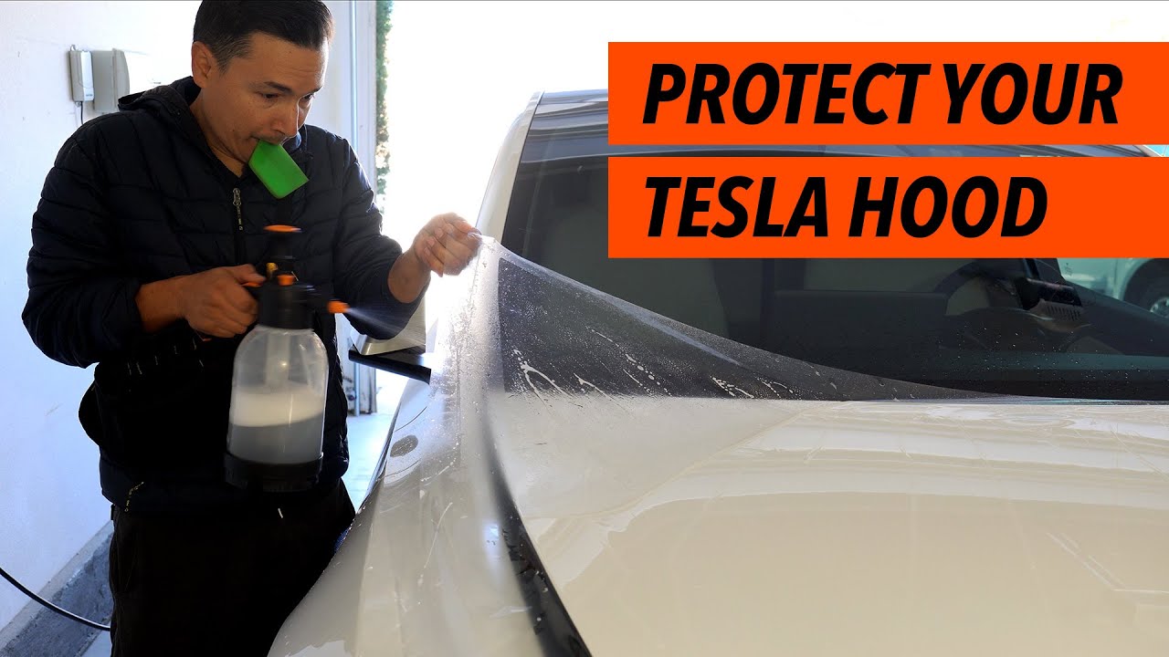 Tesla Model Y Hood Clear Bra Installation (Xpel PPF)