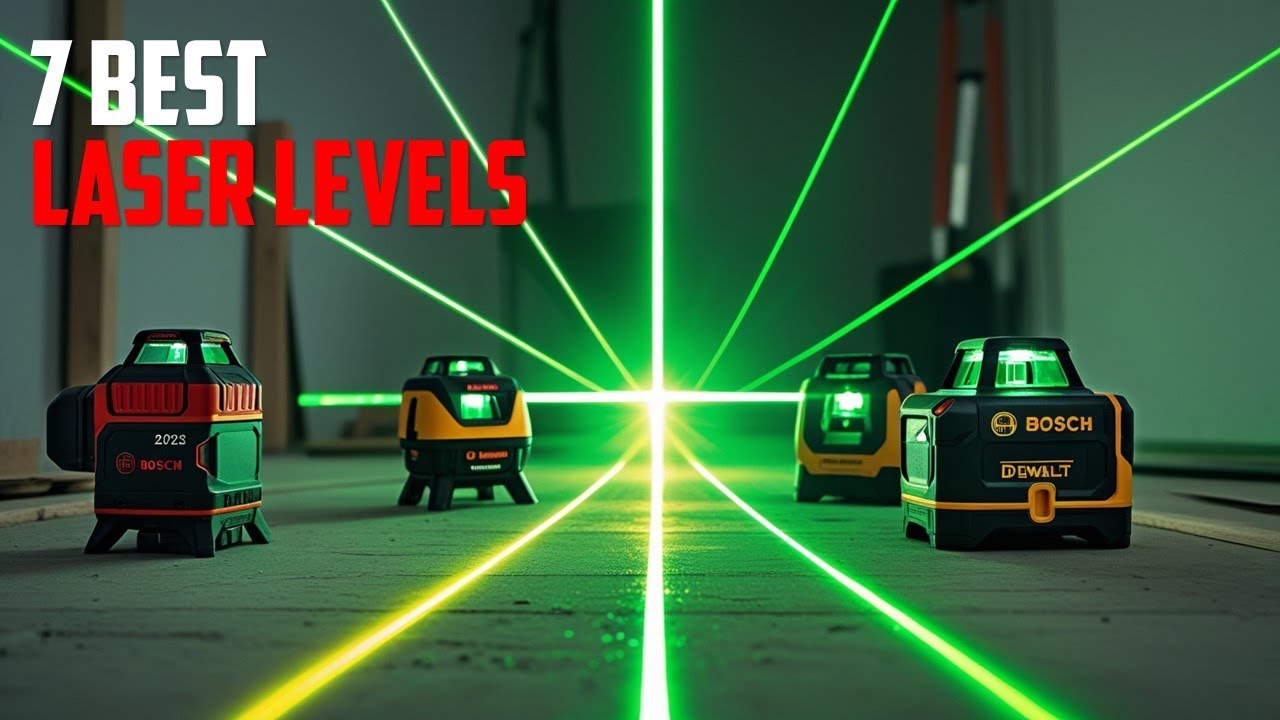 The TOP 7 Laser Levels of 2025 You Need to Know About