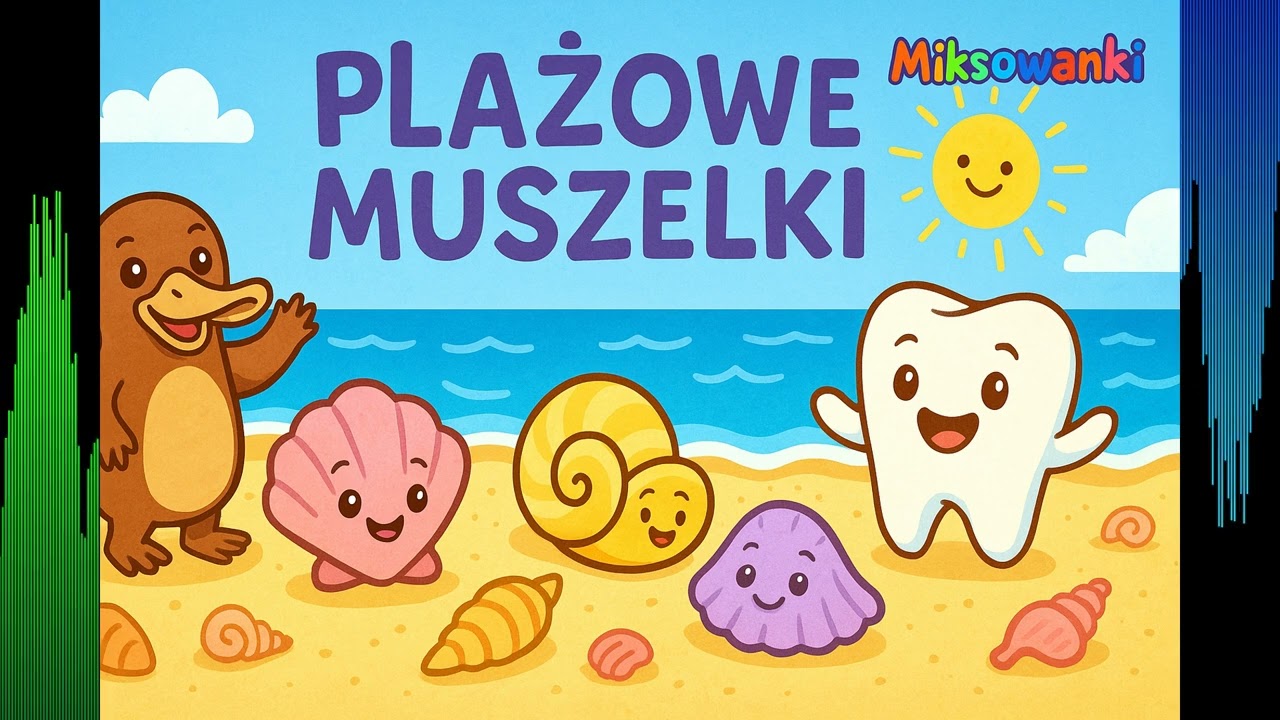 Plażowe Muszelki &ndash; wesoła piosenka dla dzieci | Miksowanki