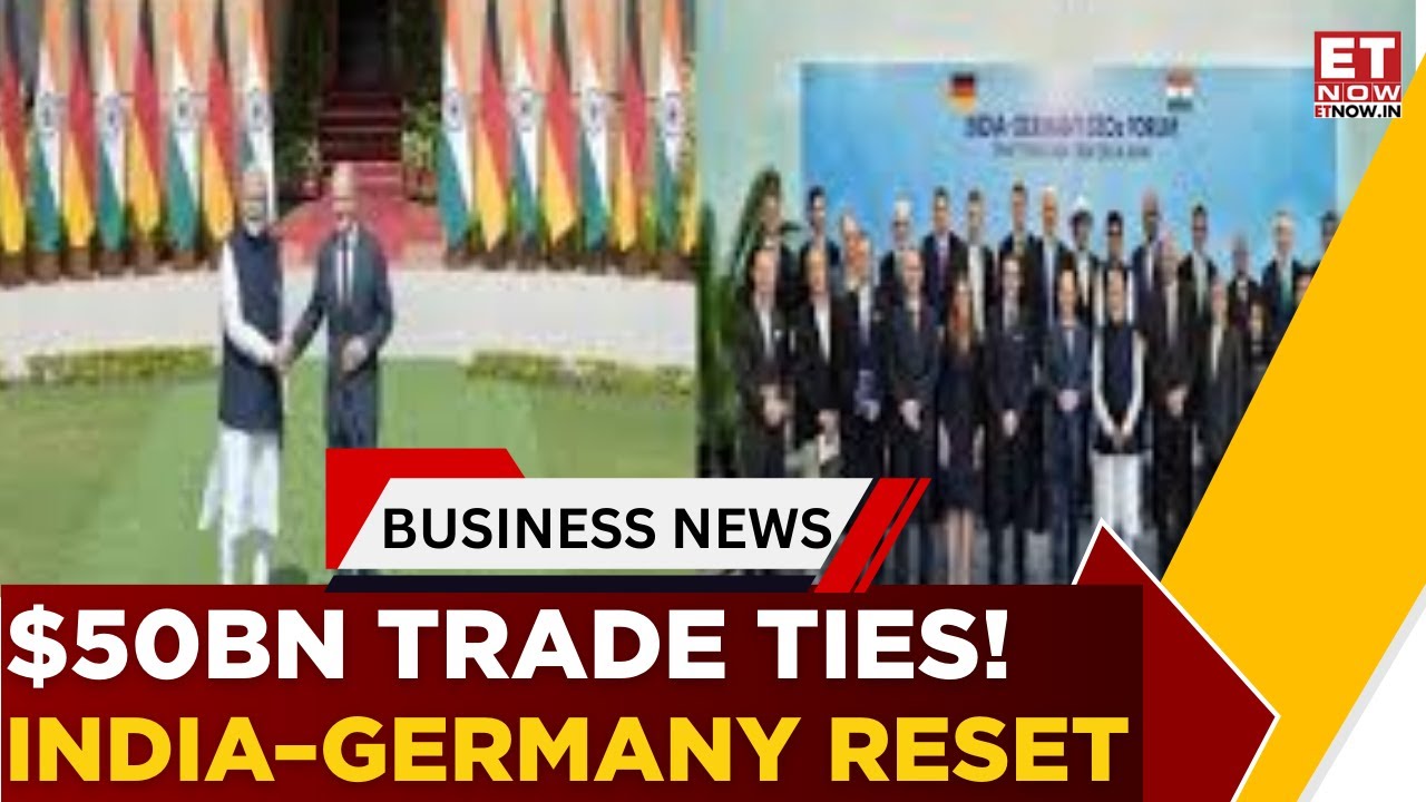 India&ndash;Germany Ties Get Strategic Boost | PM Modi Meets German Chancellor In Ahmedabad | ET Now
