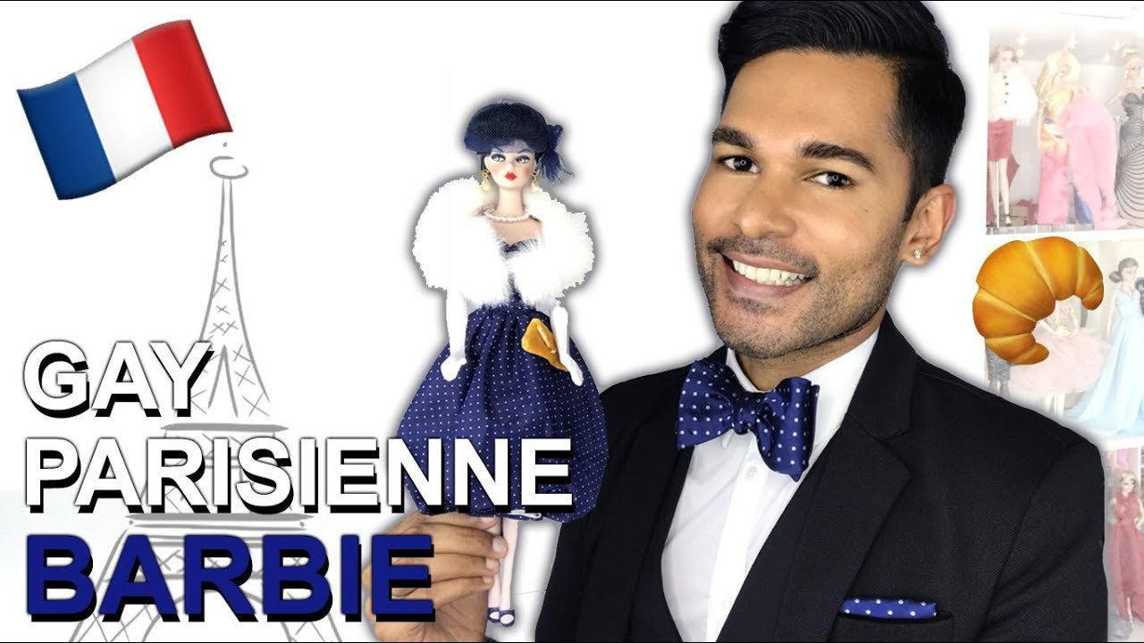 GAY PARISIENNE Porcelain Barbie Doll - Barbie Collector - Review