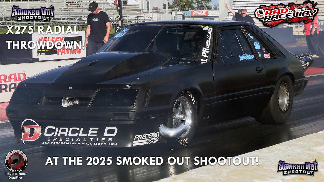 🚗💥X275 RADIAL THROWDOWN FROM THE 2025 SMOKED OUT SHOOTOUT🚗💥
