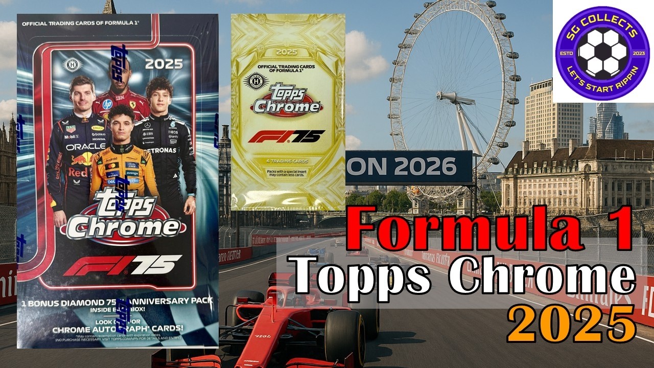 First time Opening!| F1 Topps Chrome 2025