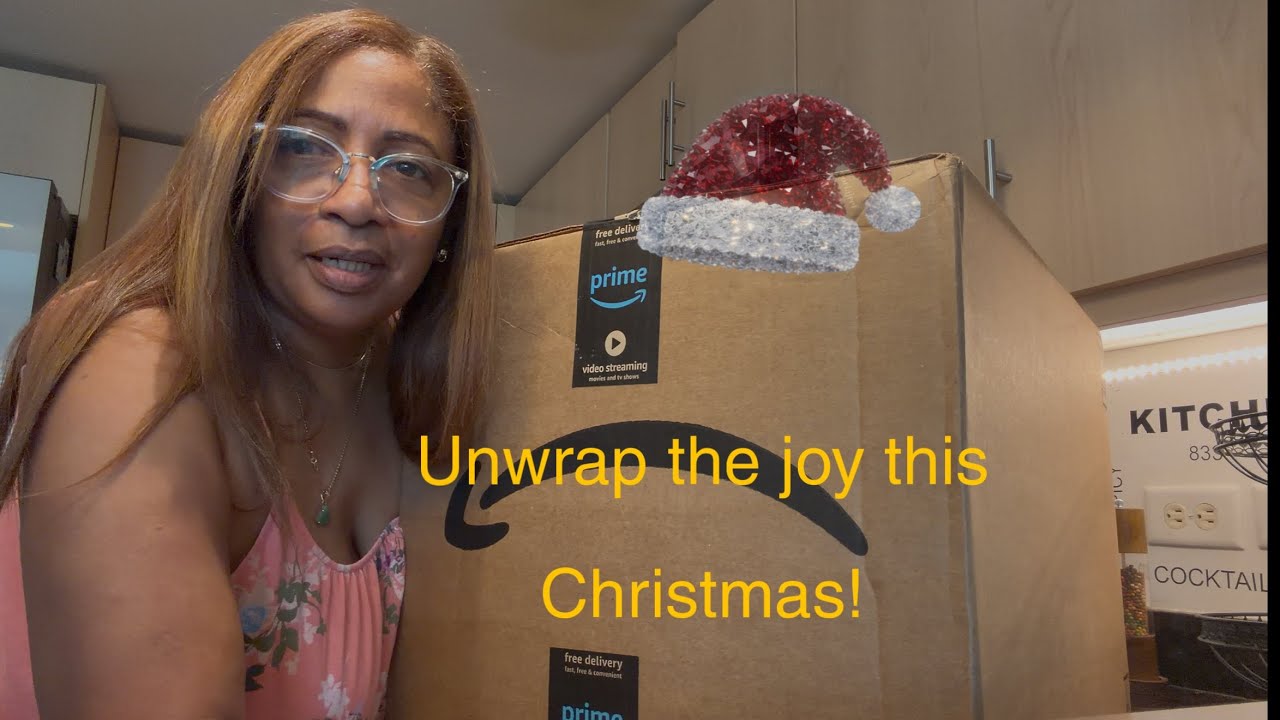 Sorpresa navideña/Unboxing /De mi wishlist de Amazon a mi sala/y planes para el futuro.