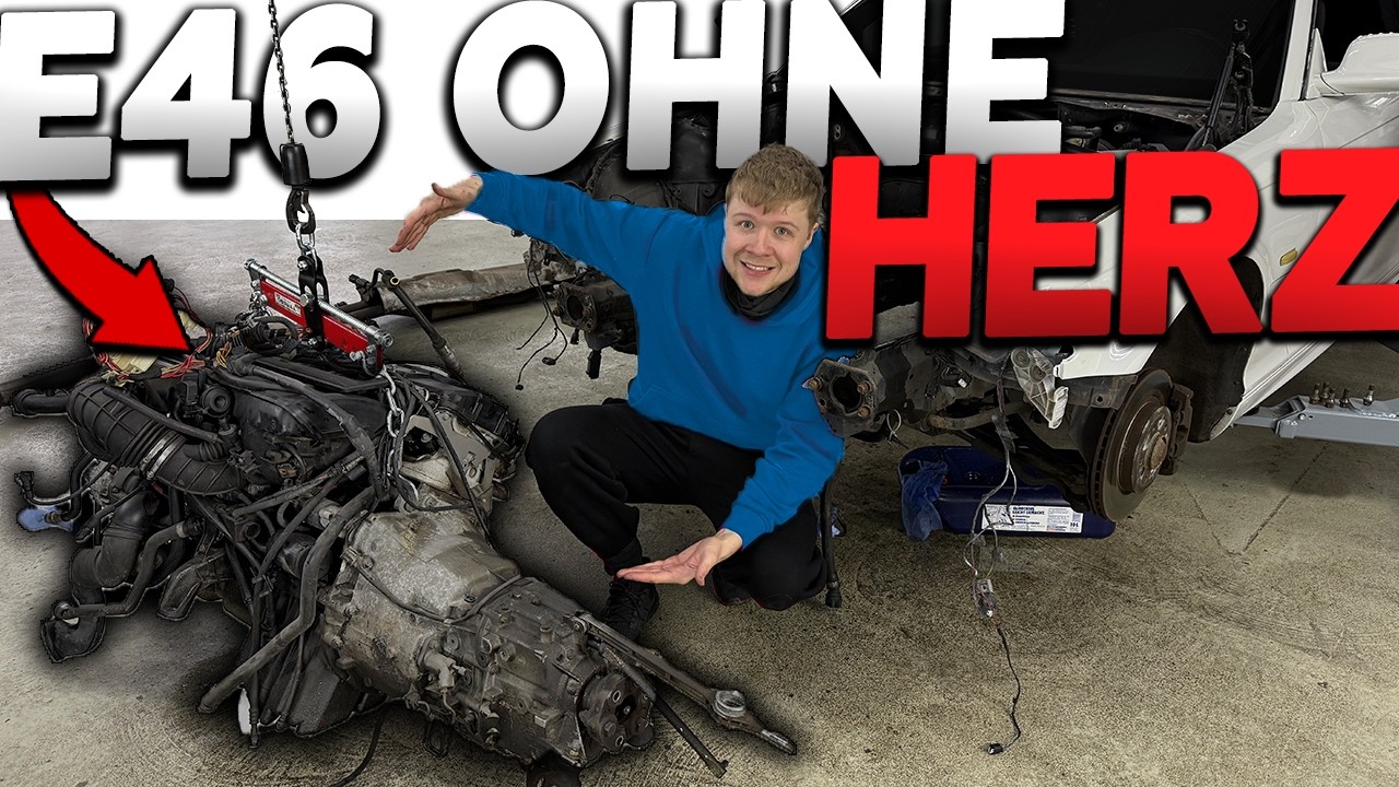 Ob DAS GUT geht?? | BMW E46 M54 Motorausbau