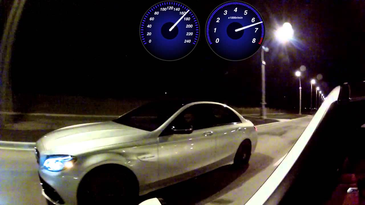 F80 BMW M3 vs W205 Mercedes AMG C63s Edition 1 Rolling Race