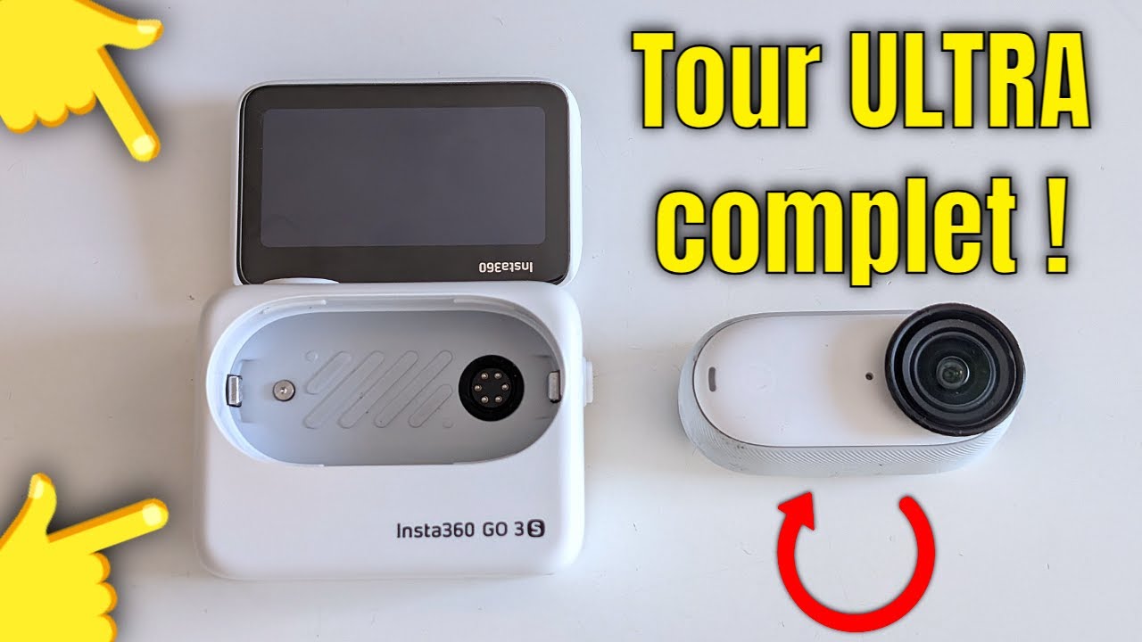 Insta360 Go 3S [2/4] TOUR ULTRA EXHAUSTIF de cette action cam hybride