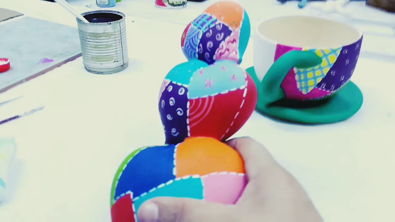 Texturas pintada en CERÁMICA