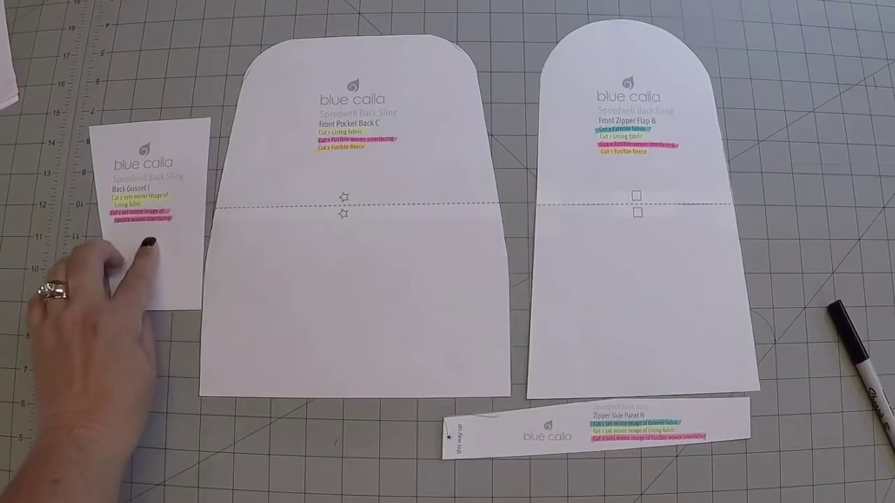 Speedwell Part 1 - Cutting & Interfacing