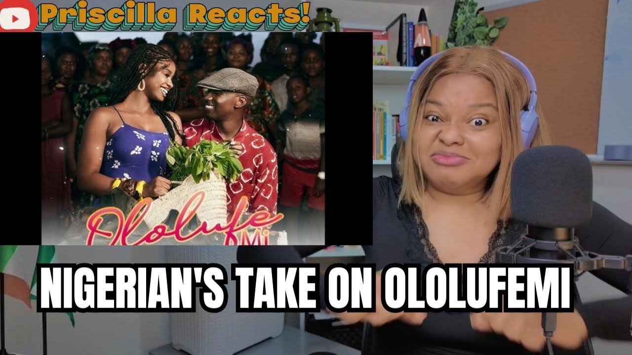 Nigerian Reacts to Ololufemi by Jux Ft Diamond Platinujm