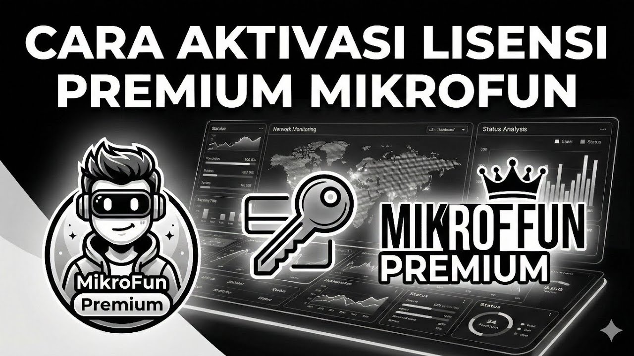 CARA AKTIVASI LISENSI MIKROFUN KE PREMIUM