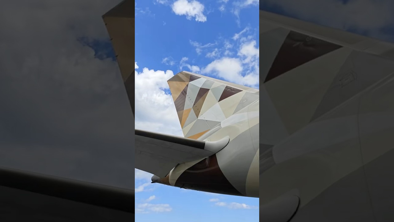 Наш Etihad B787 великолепен со всех сторон ✨ #авиация #самолет