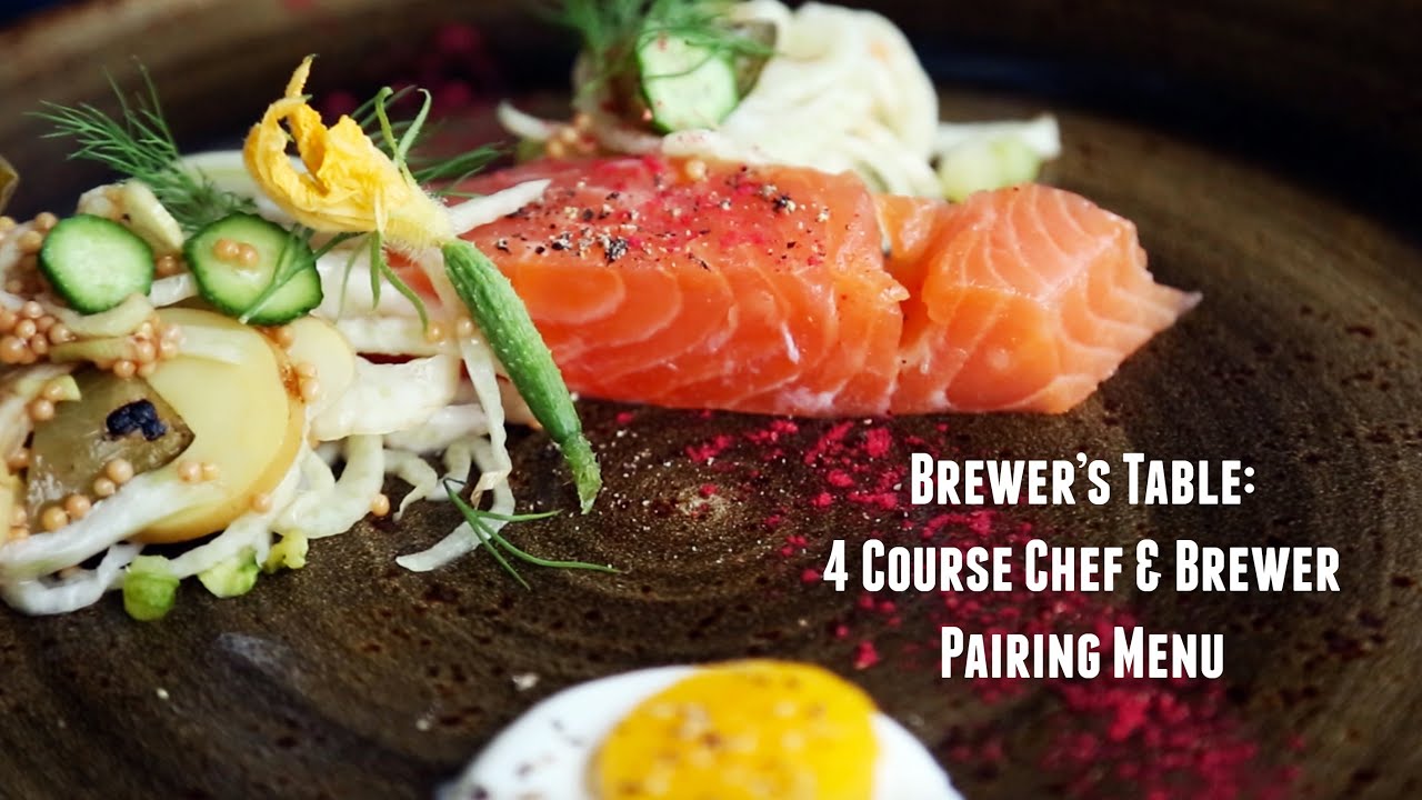 Brewer's Table: Chef and Brewer Pairing Menu