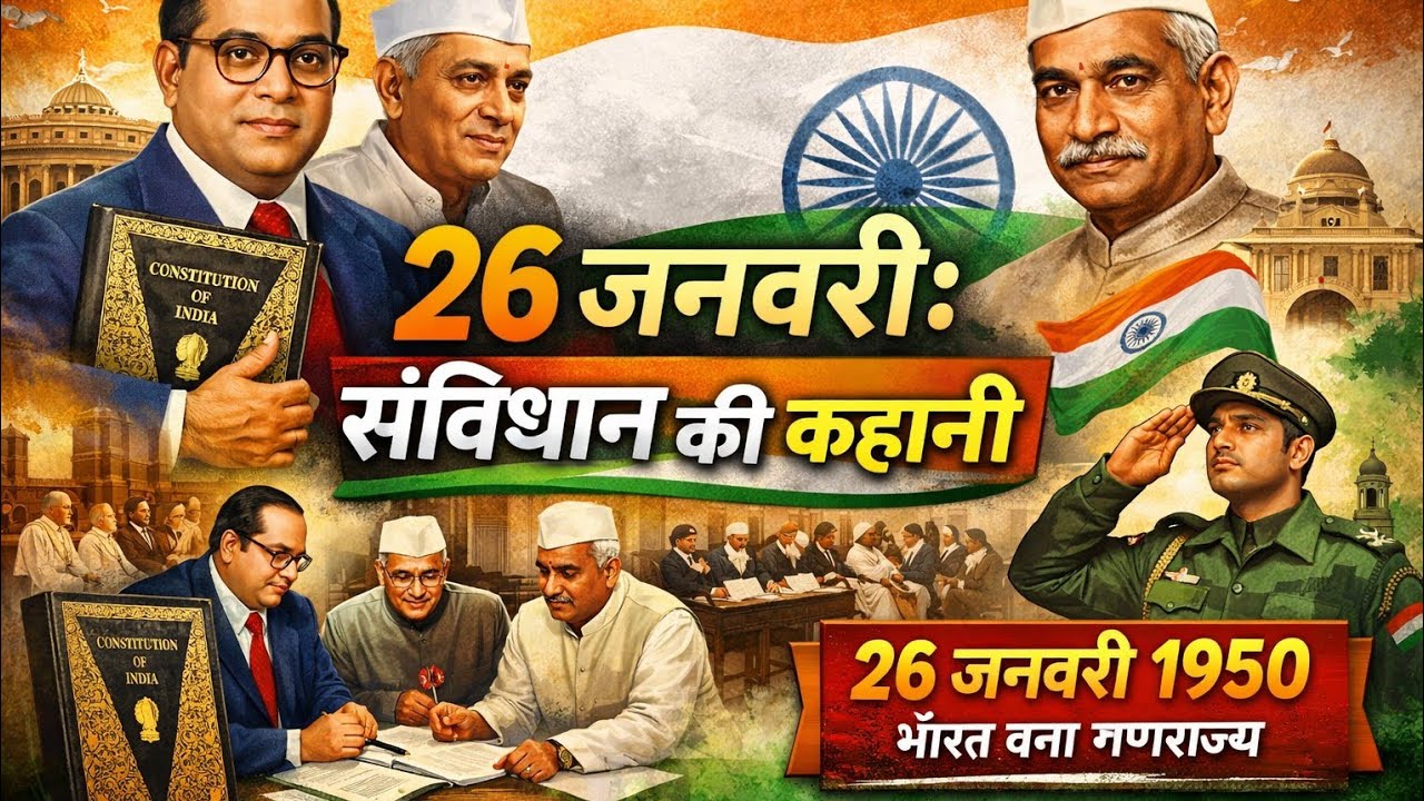 भारत का संविधान कैसे बना? | 2 साल 11 महीने 18 दिन की कहानी | Constitution of India Story in Hindi |