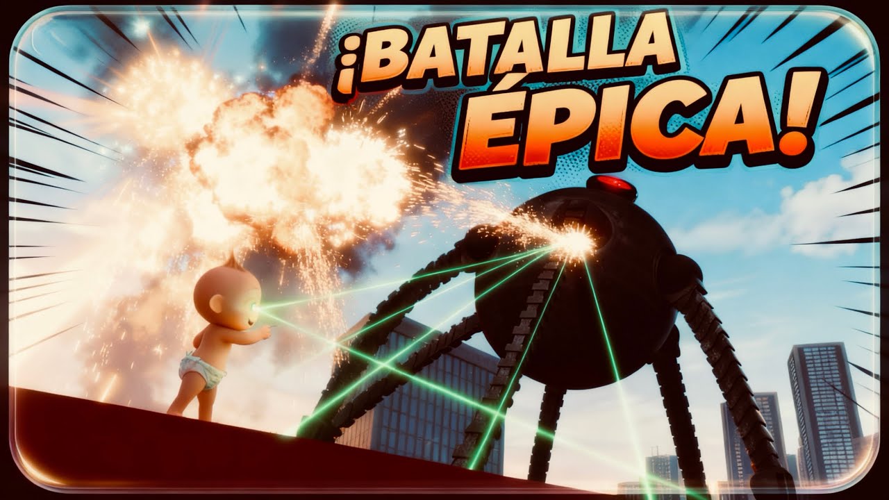 “Jack-Jack  contra el Omnidroide”