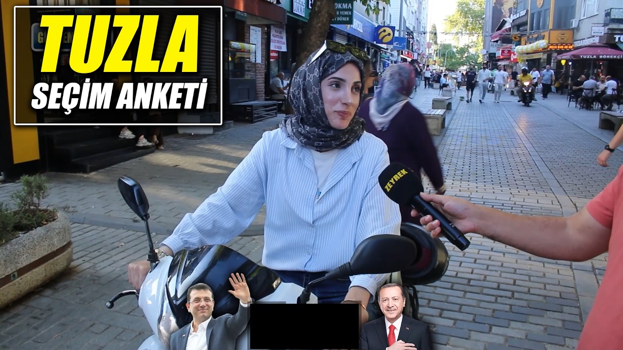 TUZLA'DA DEV SEÇİM ANKETİ | EKREM İMAMOĞLU - RECEP TAYYİP ERDOĞAN | 27.07.2025