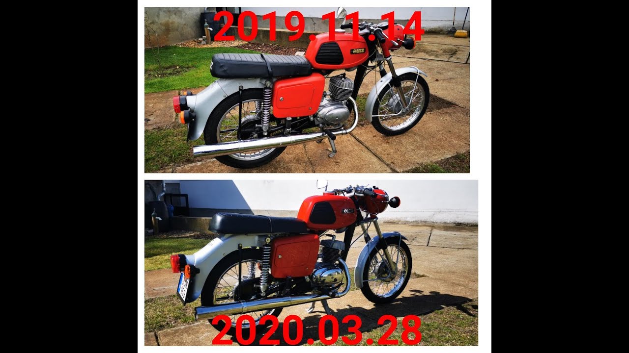 MZ TS125 Retaurálása HD