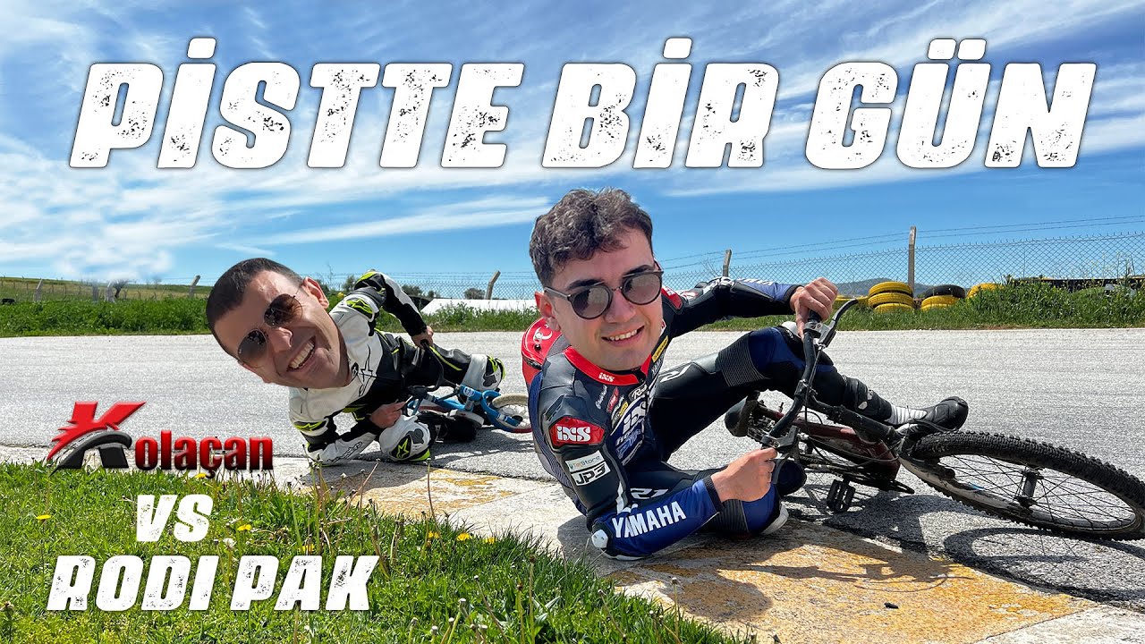 Motosiklet yarışçısı ile Pistte bir gün | Kolaçan vs Rodi Pak