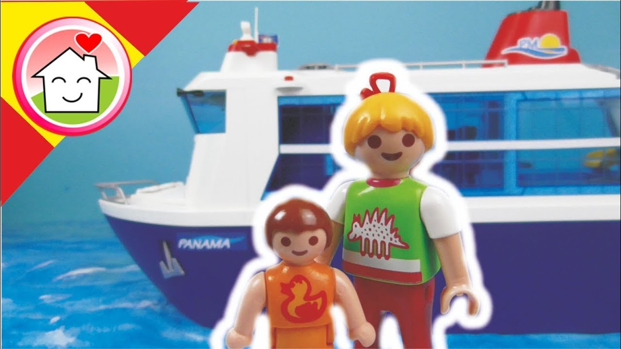 Playmobil en español La familia Hauser de crucero - Parte 1