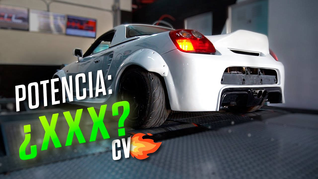 ¿CUÁNTA POTENCIA TIENE EL MR2? LO SUBIMOS AL BANCO DE POTENCIA | Toyota MR2 Cap12 T2