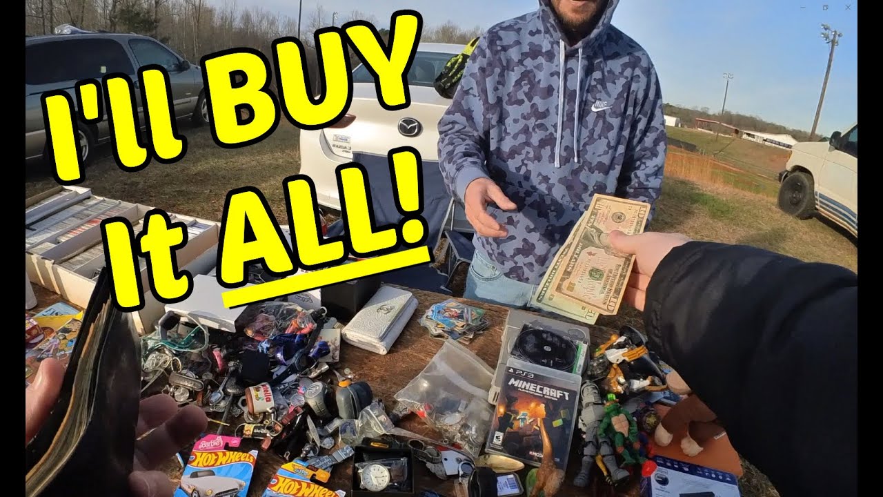 Buying in Bulk At Local Flea Market!
