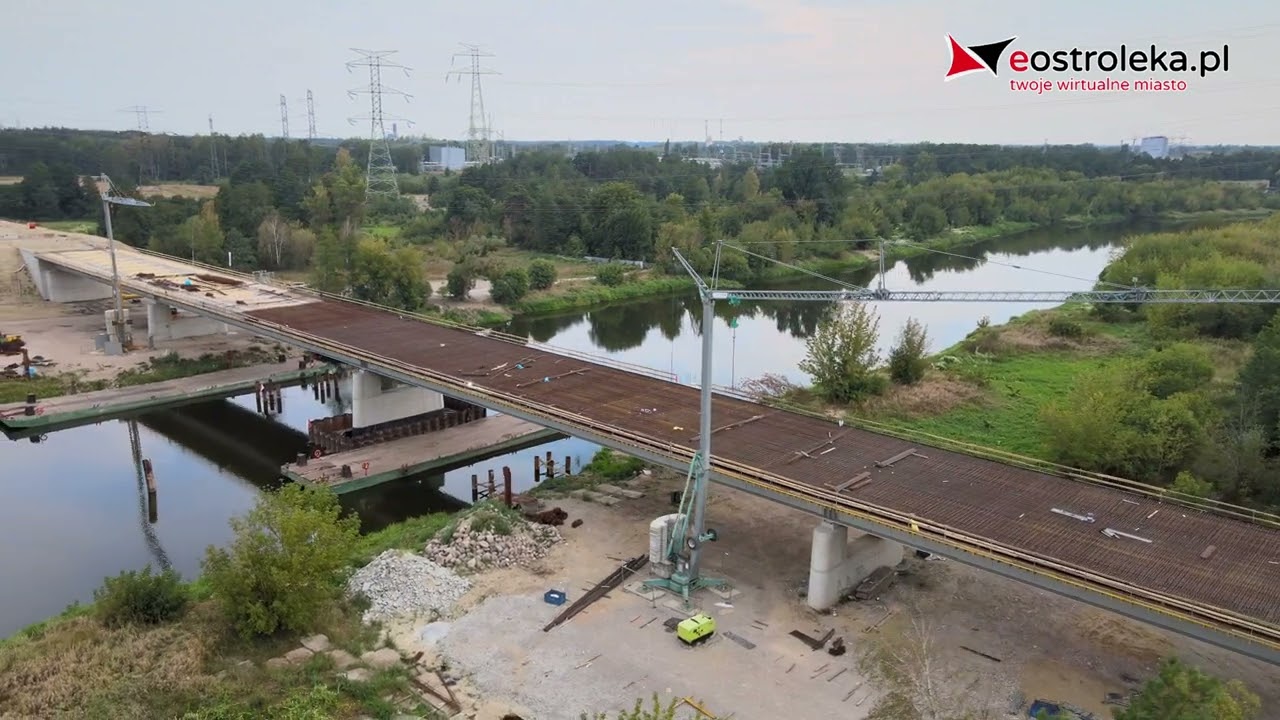 Relacja z prac przy budowie mostu w Teodorowie