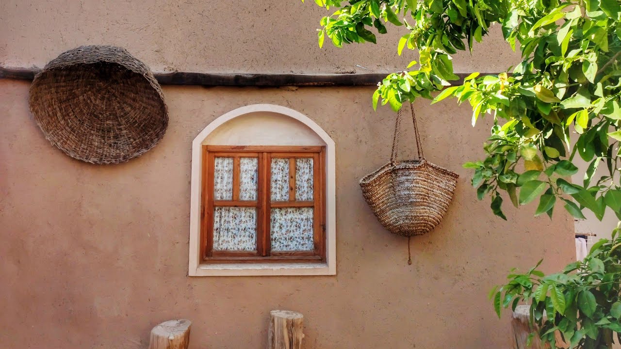 Esfahak .The strangest villages in Iran. Old village lifestyle  اصفهک طبس